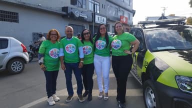 Imagem referente à notícia SMT presta apoio à Caminhada da Pessoa com Deficiência Intelectual e Múltipla realizada pela SEDES