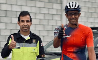 Imagem referente à notícia Dia do Ciclista: SMT reforça respeito e segurança para quem utiliza a bicicleta em Alagoinhas