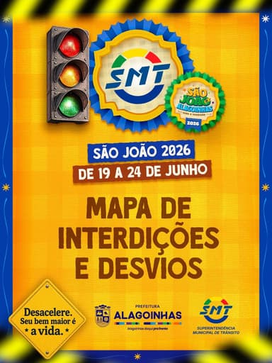 Imagem referente à notícia SMT realiza operação especial durante os festejos juninos em Alagoinhas