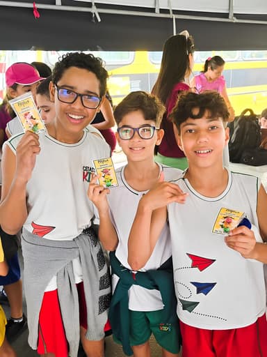 Imagem referente à notícia Conscientização desde cedo: SMT e CETASS KIDS promovem ação especial com alunos