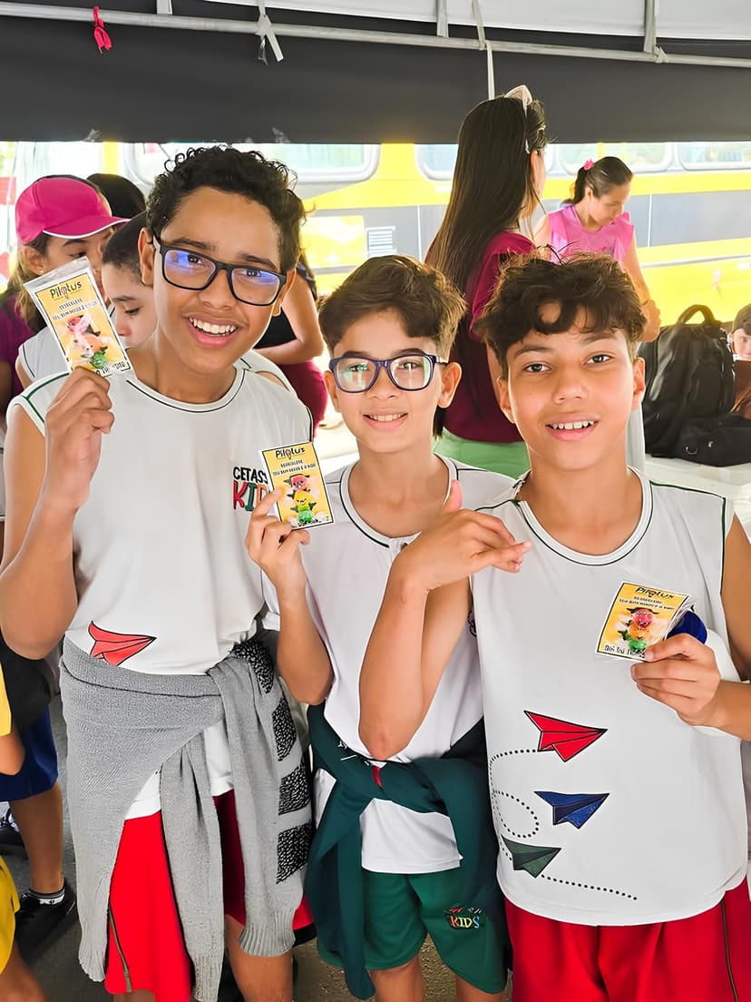 Imagem referente à notícia Conscientização desde cedo: SMT e CETASS KIDS promovem ação especial com alunos